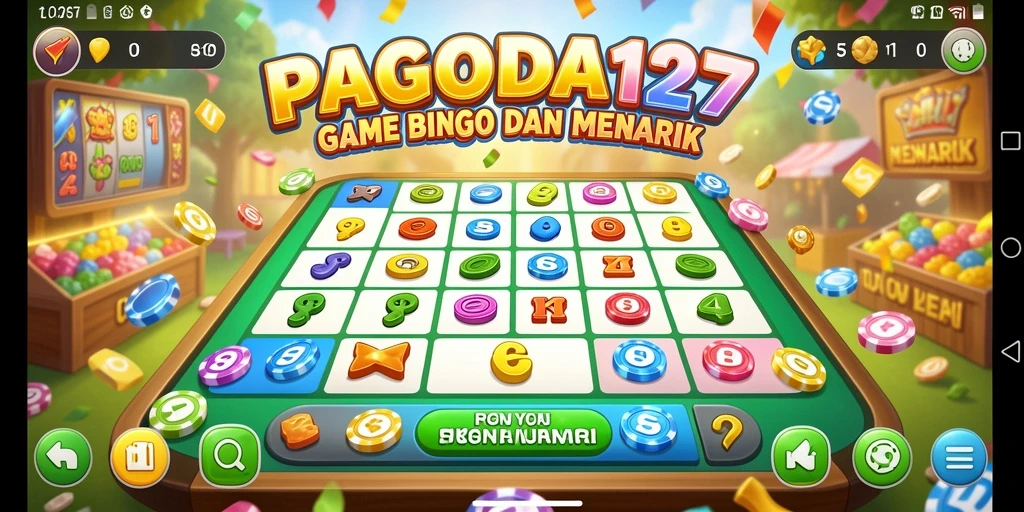 Tampilan screenshot utama PAGODA127 menunjukkan gameplay bingo yang menyenangkan.